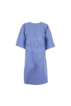 CHEMISE D'OPÉRÉ, BLEU, MANCHES COURTES, L emb:50/bte