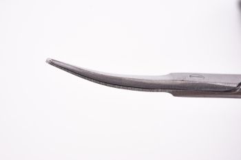 Iris Dissect. Scissors, Curved-Rounded Tip (Ciseaux champ) emb:20/bte